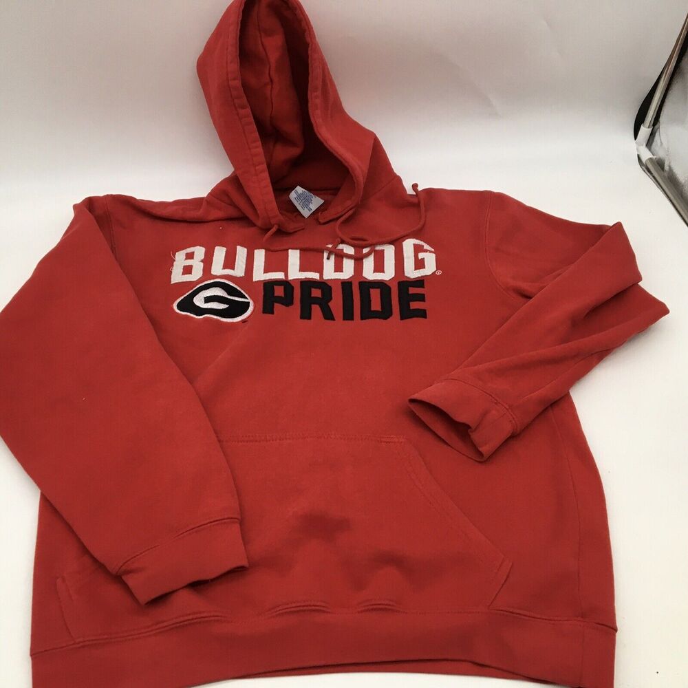 Georgia Bulldog Pride Hoodie UGA University Georgia 2021 Natty Champs Stitch M